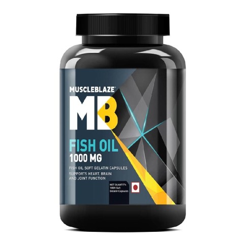 1 - MuscleBlaze Fish Oil (1000 mg), 180 softgels 1 - MuscleBlaze Fish Oil (1000 mg), 180 softgels