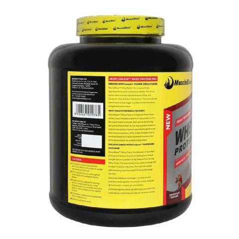 MuscleBlaze Whey Protein Pro with Creapure, 4.4 lb Chocolate MuscleBlaze Whey Protein Pro with Creapure, 4.4 lb Chocolate