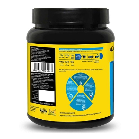 MuscleBlaze Beginner's Protein, 0.88 lb Chocolate MuscleBlaze Beginner's Protein, 0.88 lb Chocolate