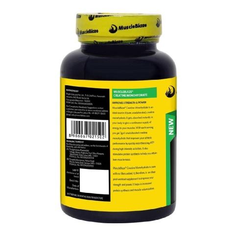 MuscleBlaze Creatine Monohydrate, 0.22 lb Unflavoured MuscleBlaze Creatine Monohydrate, 0.22 lb Unflavoured