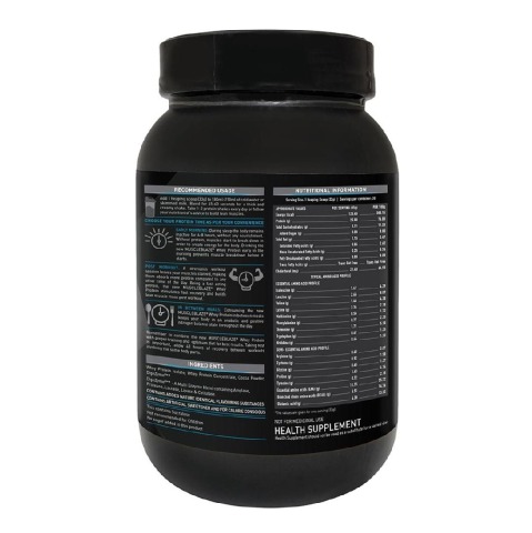MuscleBlaze 100% Whey Protein Supplement Powder with Digestive Enzyme, 2.2 lb 30 Servings (Rich Milk Chocolate) MuscleBlaze 100% Whey Protein Supplement Powder with Digestive Enzyme, 2.2 lb 30 Servings (Rich Milk Chocolate)