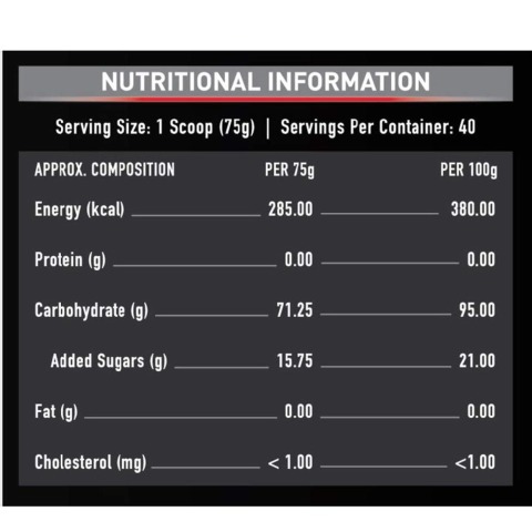 MuscleBlaze Carb Blend, 6.6 lb Orange MuscleBlaze Carb Blend, 6.6 lb Orange