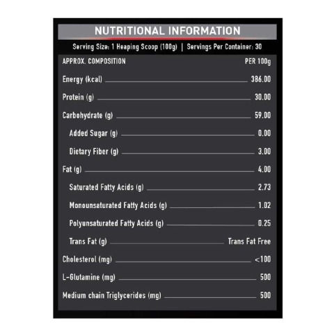 MuscleBlaze High Protein Lean Mass Gainer, 6.6 lb Chocolate MuscleBlaze High Protein Lean Mass Gainer, 6.6 lb Chocolate