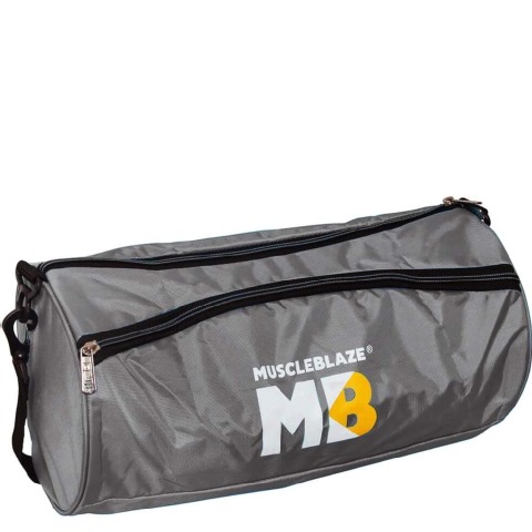 MuscleBlaze ZHM Gym Bag, Grey