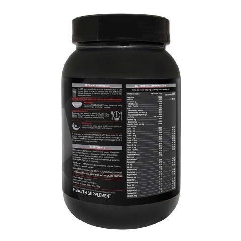 MuscleBlaze Mass Gainer XXL with Complex Carbs and Proteins in 3:1 ratio, 2.2 lb Chocolate MuscleBlaze Mass Gainer XXL with Complex Carbs and Proteins in 3:1 ratio, 2.2 lb Chocolate