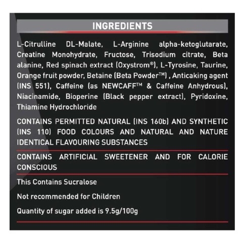 MuscleBlaze Torque Pre-Workout, 1.1 lb Orange MuscleBlaze Torque Pre-Workout, 1.1 lb Orange