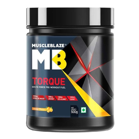 MuscleBlaze Torque Pre-Workout, 1.1 lb Orange MuscleBlaze Torque Pre-Workout, 1.1 lb Orange