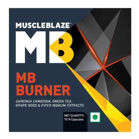 Highlights - MuscleBlaze MB Burner with Garcinia Cambogia, 90 capsules Unflavoured Highlights - MuscleBlaze MB Burner with Garcinia Cambogia, 90 capsules Unflavoured