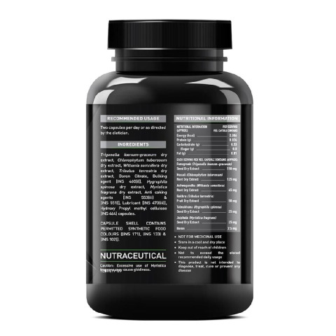 SupplementInfo - MuscleBlaze Test Pro (Natural Testosterone Booster), 60 capsules Unflavoured SupplementInfo - MuscleBlaze Test Pro (Natural Testosterone Booster), 60 capsules Unflavoured