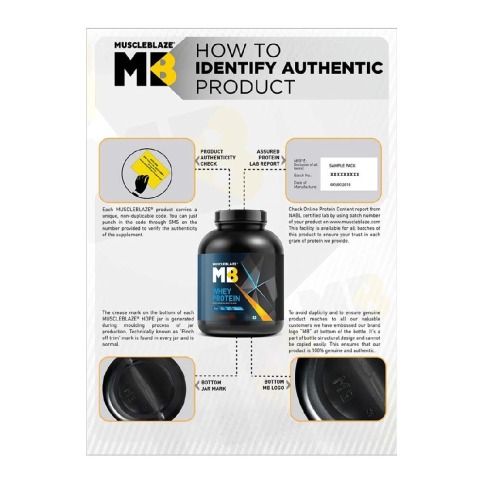 authenticity - MuscleBlaze Whey Protein Pro with Creapure, 4.4 lb Chocolate authenticity - MuscleBlaze Whey Protein Pro with Creapure, 4.4 lb Chocolate