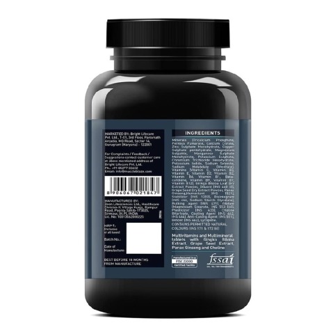 Benefit - MuscleBlaze MB-VITE Multivitamin, Unflavoured 60 tablet(s) Benefit - MuscleBlaze MB-VITE Multivitamin, Unflavoured 60 tablet(s)