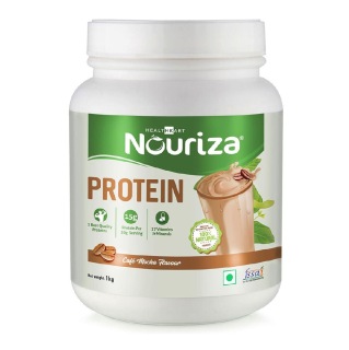 1 - Nouriza Protein with Whey, Soy & Casein, 2.2 lb Cafe Mocha 1 - Nouriza Protein with Whey, Soy & Casein, 2.2 lb Cafe Mocha