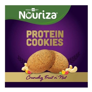 Highlight - Nouriza Protein Cookies, 6 Piece(s)/Pack Fruit n Nut (100 g) Highlight - Nouriza Protein Cookies, 6 Piece(s)/Pack Fruit n Nut (100 g)