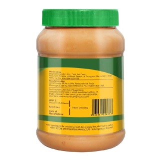 Manufacturer - Nouriza Peanut Butter Fortified with Vitamins & Minerals Unsweetened, 1 kg Crunchy Manufacturer - Nouriza Peanut Butter Fortified with Vitamins & Minerals Unsweetened, 1 kg Crunchy
