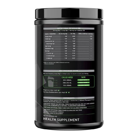 SupplementInfo - MuscleBlaze BCAA 6000 Amino Acid Powder, 0.88 lb 50 Servings (Pineapple) SupplementInfo - MuscleBlaze BCAA 6000 Amino Acid Powder, 0.88 lb 50 Servings (Pineapple)