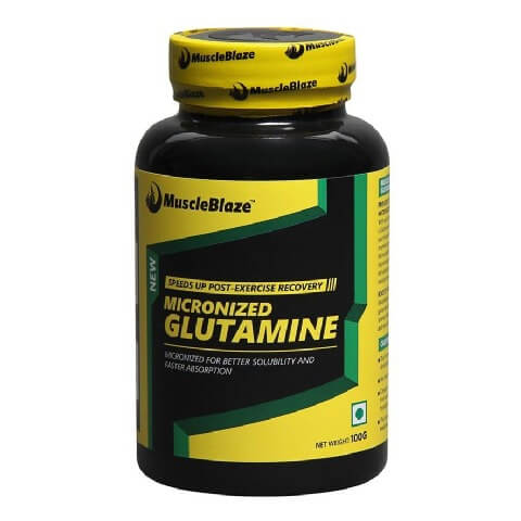 MuscleBlaze Micronized Glutamine, 0.22 lb Unflavoured MuscleBlaze Micronized Glutamine, 0.22 lb Unflavoured