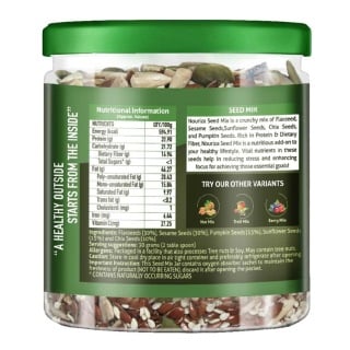 SupplementInfo - Nouriza Seeds Mix, 200 g Unflavoured SupplementInfo - Nouriza Seeds Mix, 200 g Unflavoured