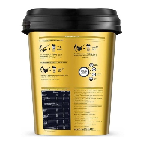 SupplementInfo - MuscleBlaze Whey Gold with Digezyme, 8.8 lb Rich Milk Chocolate SupplementInfo - MuscleBlaze Whey Gold with Digezyme, 8.8 lb Rich Milk Chocolate