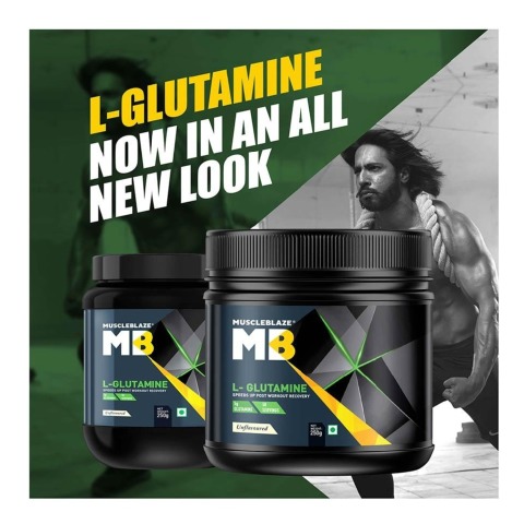 NewLook - MuscleBlaze L-Glutamine, 0.55 lb Unflavoured NewLook - MuscleBlaze L-Glutamine, 0.55 lb Unflavoured