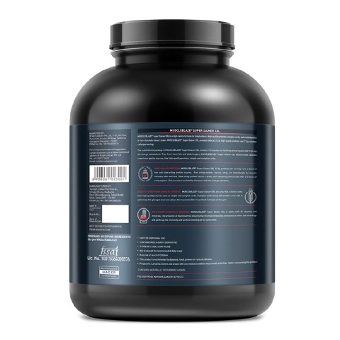 Benefit - MuscleBlaze Super Gainer XXL, 6.6 lb Chocolate Benefit - MuscleBlaze Super Gainer XXL, 6.6 lb Chocolate