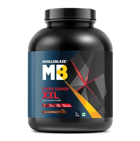 1 - MuscleBlaze Super Gainer XXL, 6.6 lb Chocolate 1 - MuscleBlaze Super Gainer XXL, 6.6 lb Chocolate