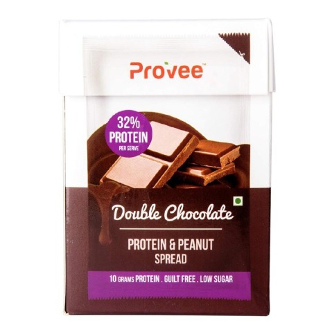 Provee Protein and Peanut Spread,  6 sachets/pack  Double Chocolate 