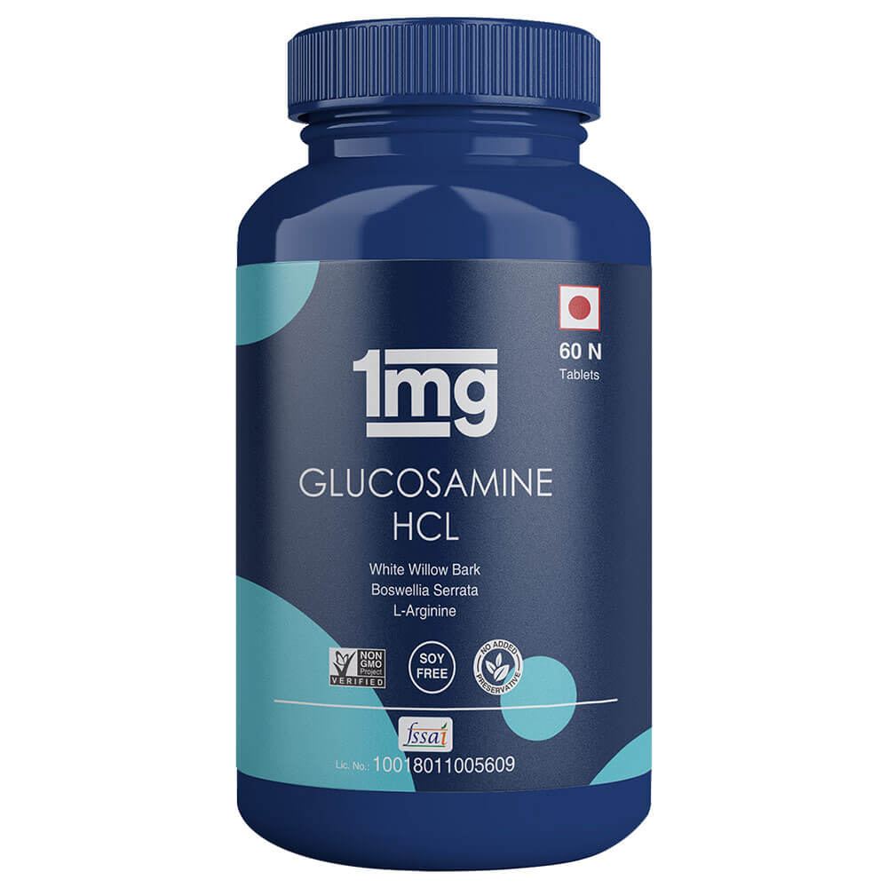 1 - 1MG Glucosamine HCL,  60 tablet(s) 