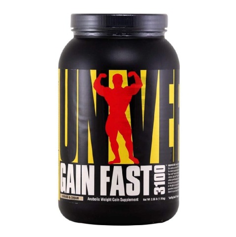 Universal Nutrition Gain Fast 3100,  2.5 lb  Cookies & Cream 