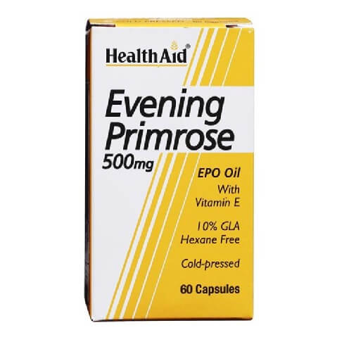 HealthAid Evening Primrose Oil (500 mg), 60 capsules HealthAid Evening Primrose Oil (500 mg), 60 capsules