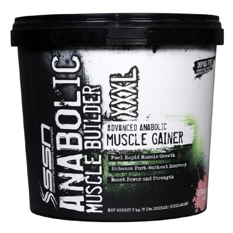 SSN Anabolic Muscle Builder XXXL,  11 lb  Strawberry 