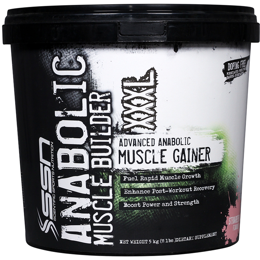 SSN Anabolic Muscle Builder XXXL,  11 lb  Strawberry 