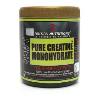 British Nutritions Pure Creatine, Unflavoured 0.66 lb