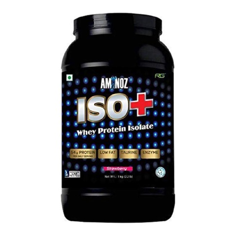 Aminoz Iso+ Zero Carbs,  2.2 lb  Strawberry 