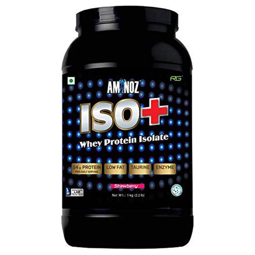 Aminoz Iso+ Zero Carbs,  2.2 lb  Strawberry 