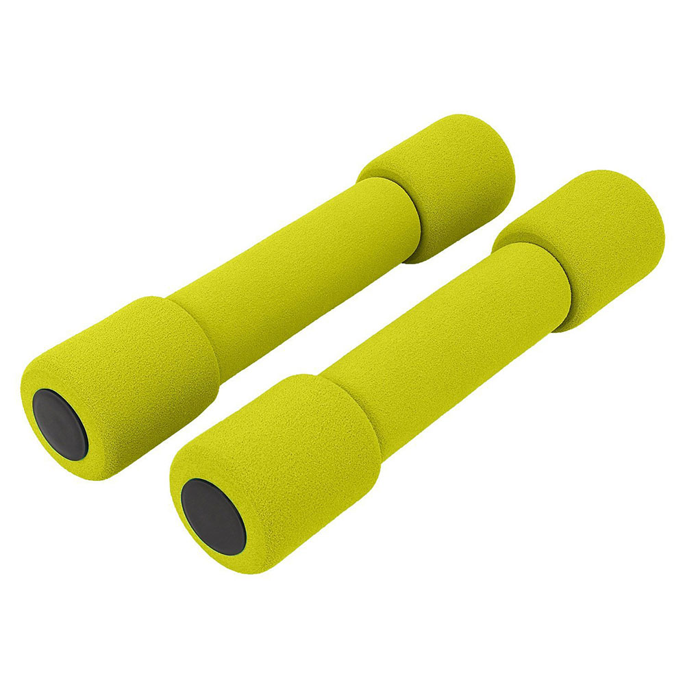 Fitsy Dumbbells 2502 (AR913),  Fluorescent Green (Pair)  0.5 kg 