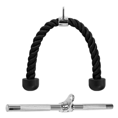 Fitsy 2Pc Cable Attachment - Chrome, Black