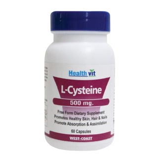 Healthvit L-Cysteine (500 mg), 60 capsules
