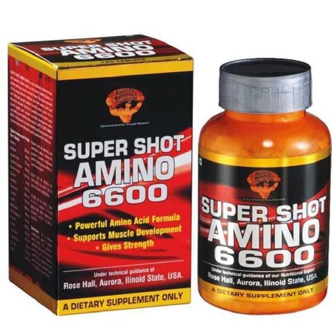 SNT Super Shot Amino 6600,  120 tablet(s)  40 Servings  Unflavoured 