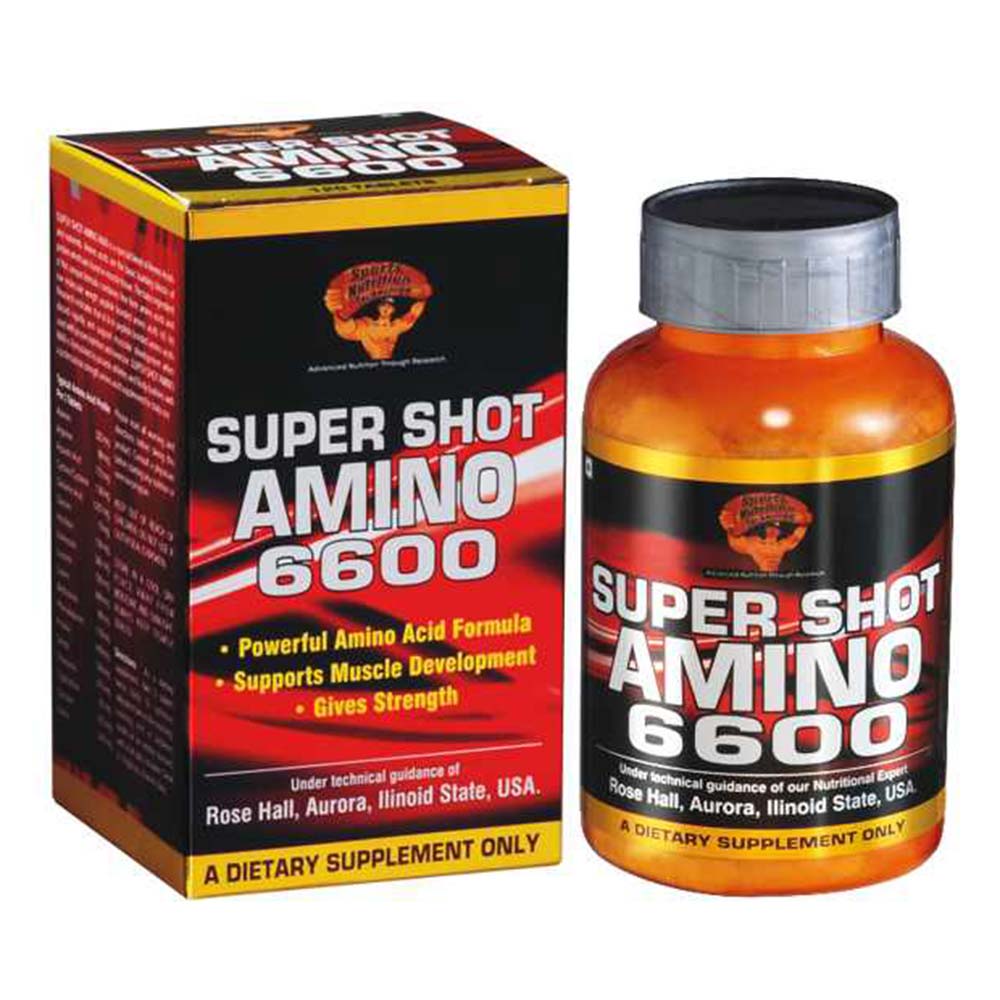 SNT Super Shot Amino 6600,  120 tablet(s)  40 Servings  Unflavoured 