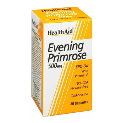 HealthAid Evening Primrose Oil (500 mg), 30 capsules HealthAid Evening Primrose Oil (500 mg), 30 capsules