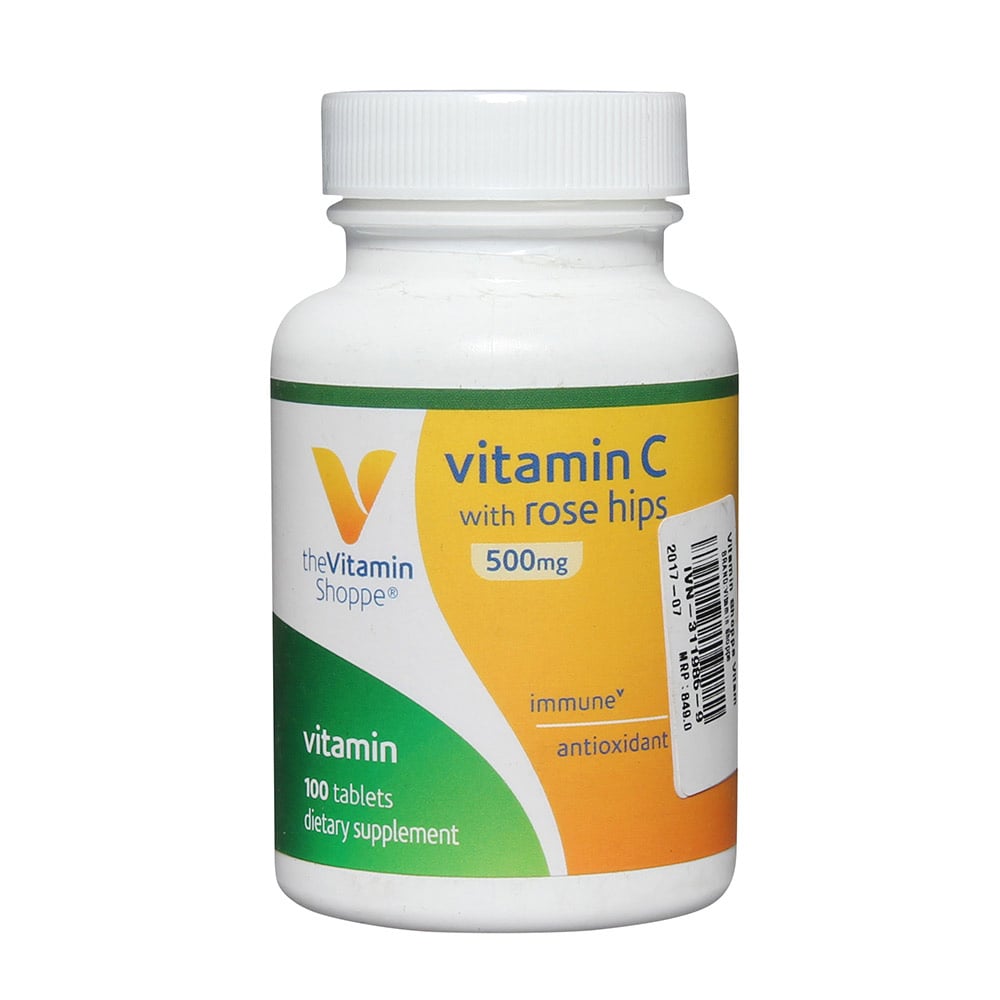 The Vitamin Shoppe Vitamin C-1000 With Rose Hips,  100 tablet(s)  Unflavoured 
