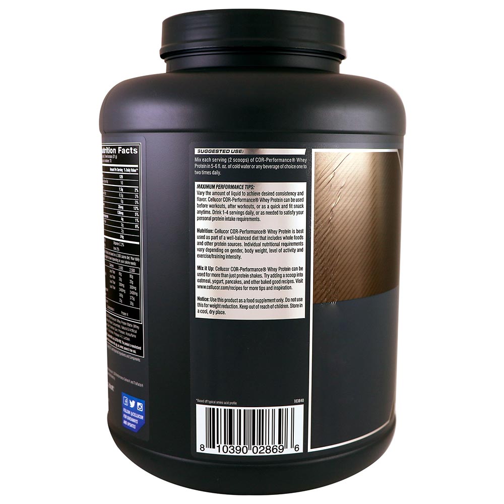 back - Cellucor Performance Whey,  5.03 lb  Peanut Butter Marshmallow 