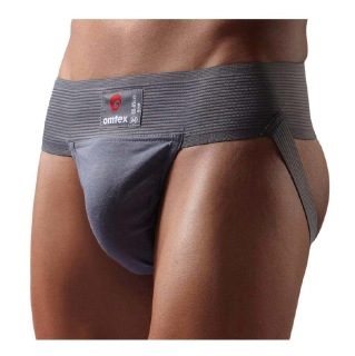 Omtex Gym Supporter (Pack of 2), Small Grey
