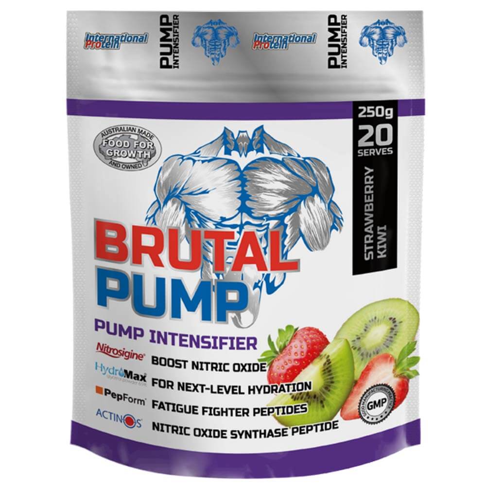 1 - International Protein Brutal Pump,  0.55 lb  Strawberry Kiwi 