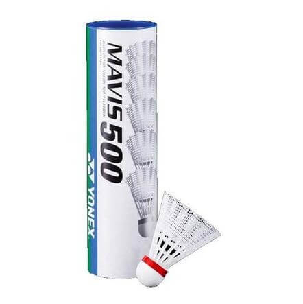 Yonex Mavis 500 Nylon Shuttle Set, Other Red/White