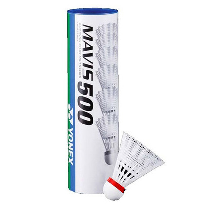 Yonex Mavis 500 Nylon Shuttle Set, Other Red/White