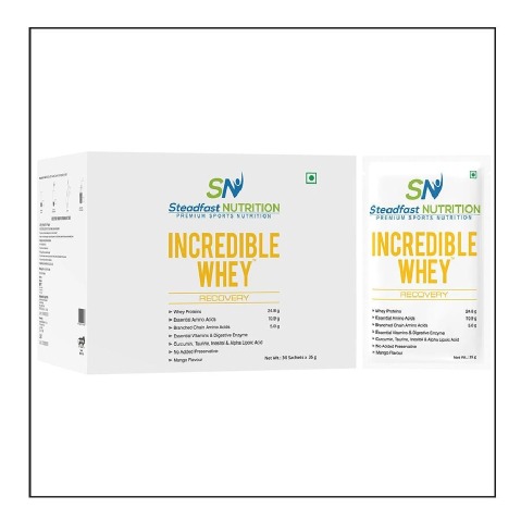 1 - Steadfast Nutrition Incredible Whey,  2.31 lb  Mango 