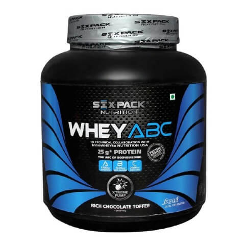 Six Pack Nutrition Whey ABC,  4.4 lb  Rich Chocolate 