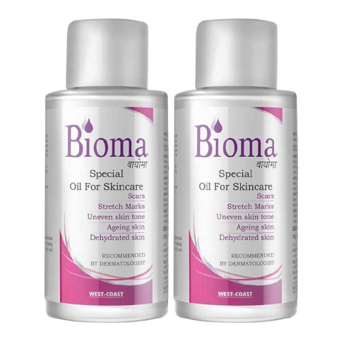 4 - Healthvit Bioma Bio-Oil,  60 ml  for All Skin Types (Pack of 2) 