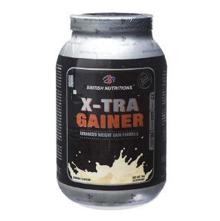 British Nutritions X-Tra Gainer, 2.2 lb Banana